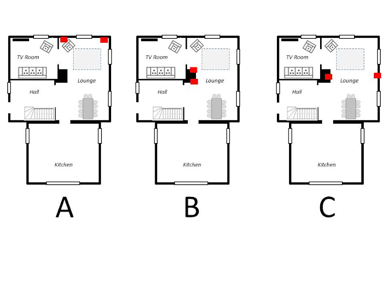 home theater speaker placement odd shaped room